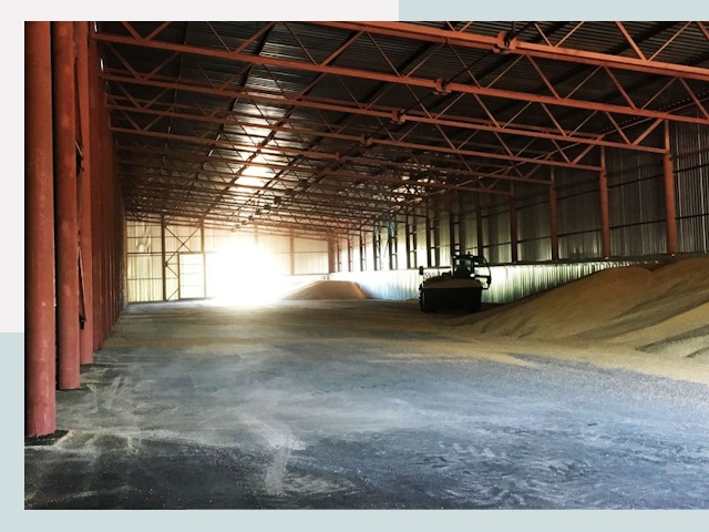 Строительство зернохранилищ в Каменске-Шахтинском