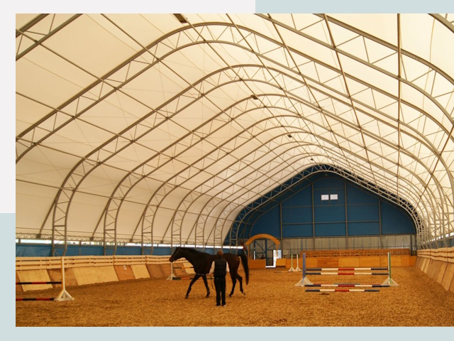 Строительство конных манежей в Каменске-Шахтинском