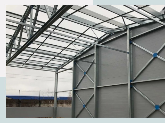 Каркасные ангары от СтальСтрой-Ксш по цене от 618 руб.