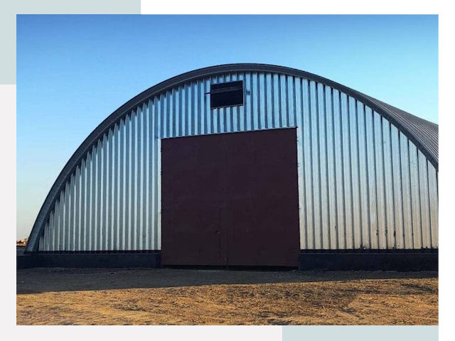Арочные ангары в Каменске-Шахтинском
