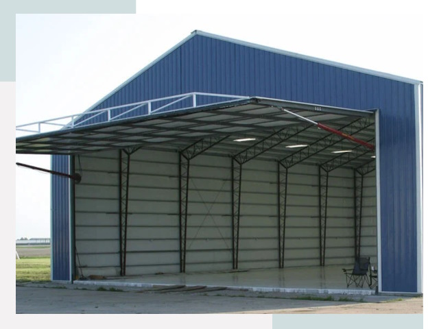 Прямо стенные ангары в Каменске-Шахтинском