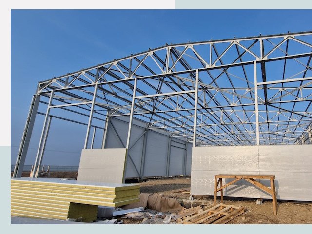 Утепленные ангары в Каменск-Шахтинский от 618 руб. за м²