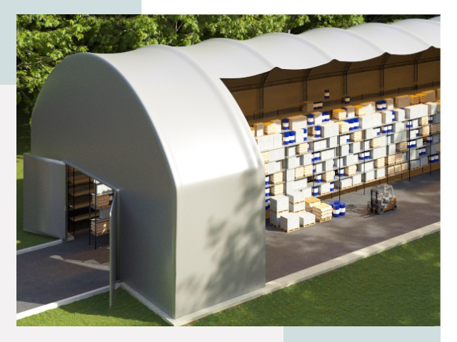 Тентовые ангары в Каменске-Шахтинском