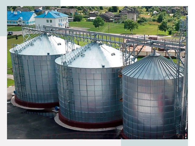 Металлические силосы в Каменске-Шахтинском