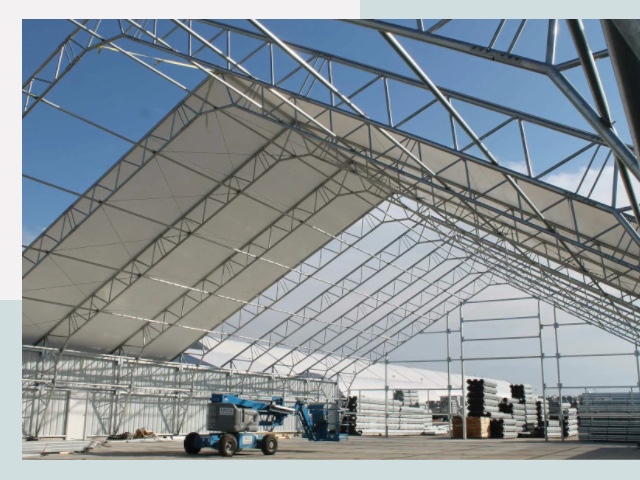 Каркасно-тентовые сооружения от СтальСтрой-Ксш по цене 618 руб.