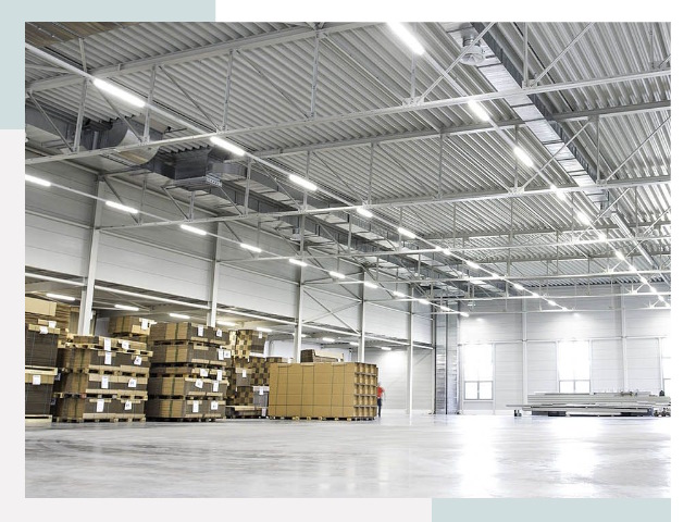 Освещение ангаров в Каменске-Шахтинском