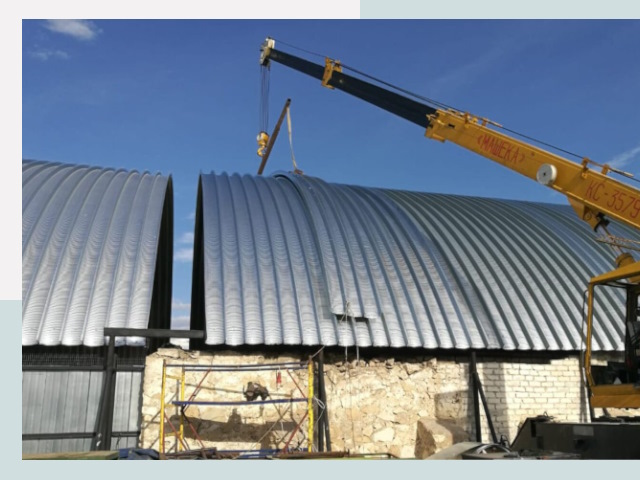 Реконструкция ангаров в Каменске-Шахтинском от 618 руб.